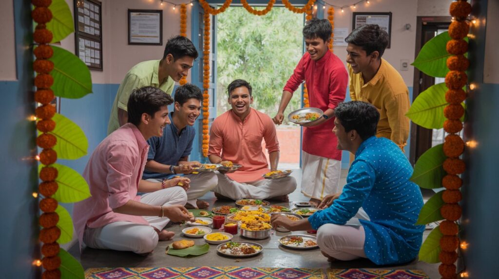 Ugadi in hostel life